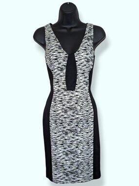 French Connection Zebra Print Bodycon Dress